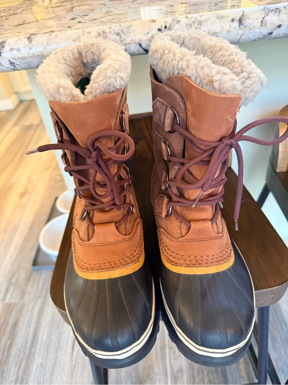 Sorel Caribou Waterproof Winter Boots women’s size 8